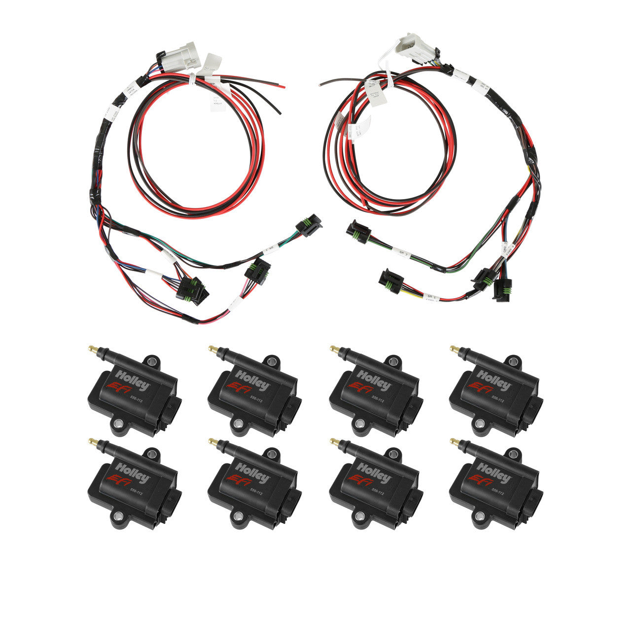 Holley EFI Big Wire Coil-Near-Plug Smart Coil Kit Part # 556-128