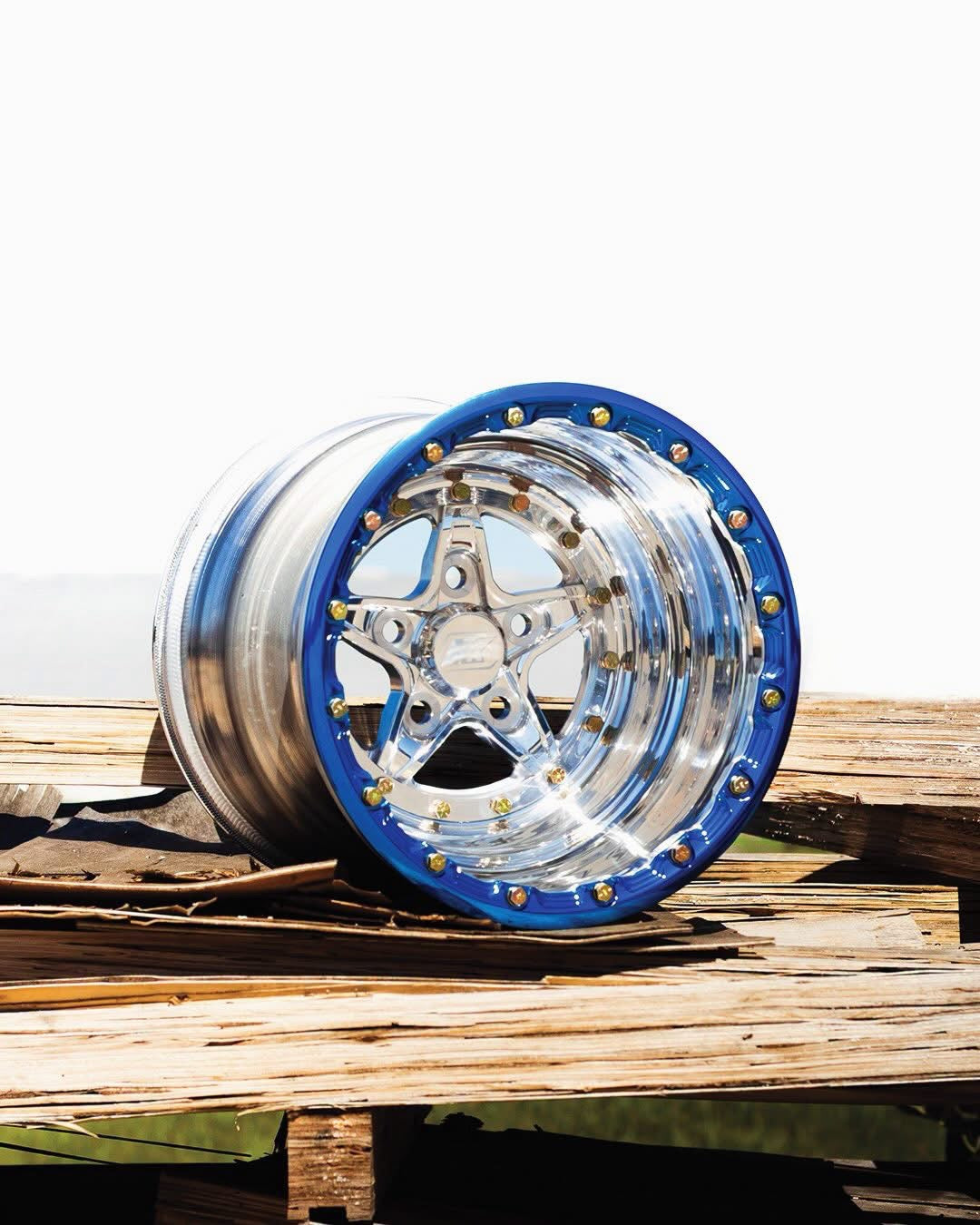 Keizer Aluminum Racing Wheels "Verbrand"  Double Beadlock, Polished