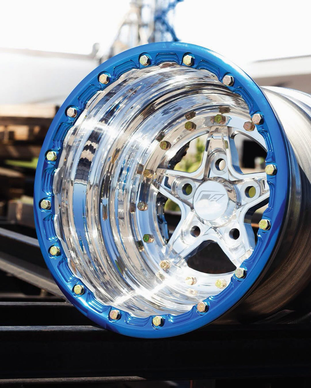 Keizer Aluminum Racing Wheels "Verbrand"  Double Beadlock, Polished
