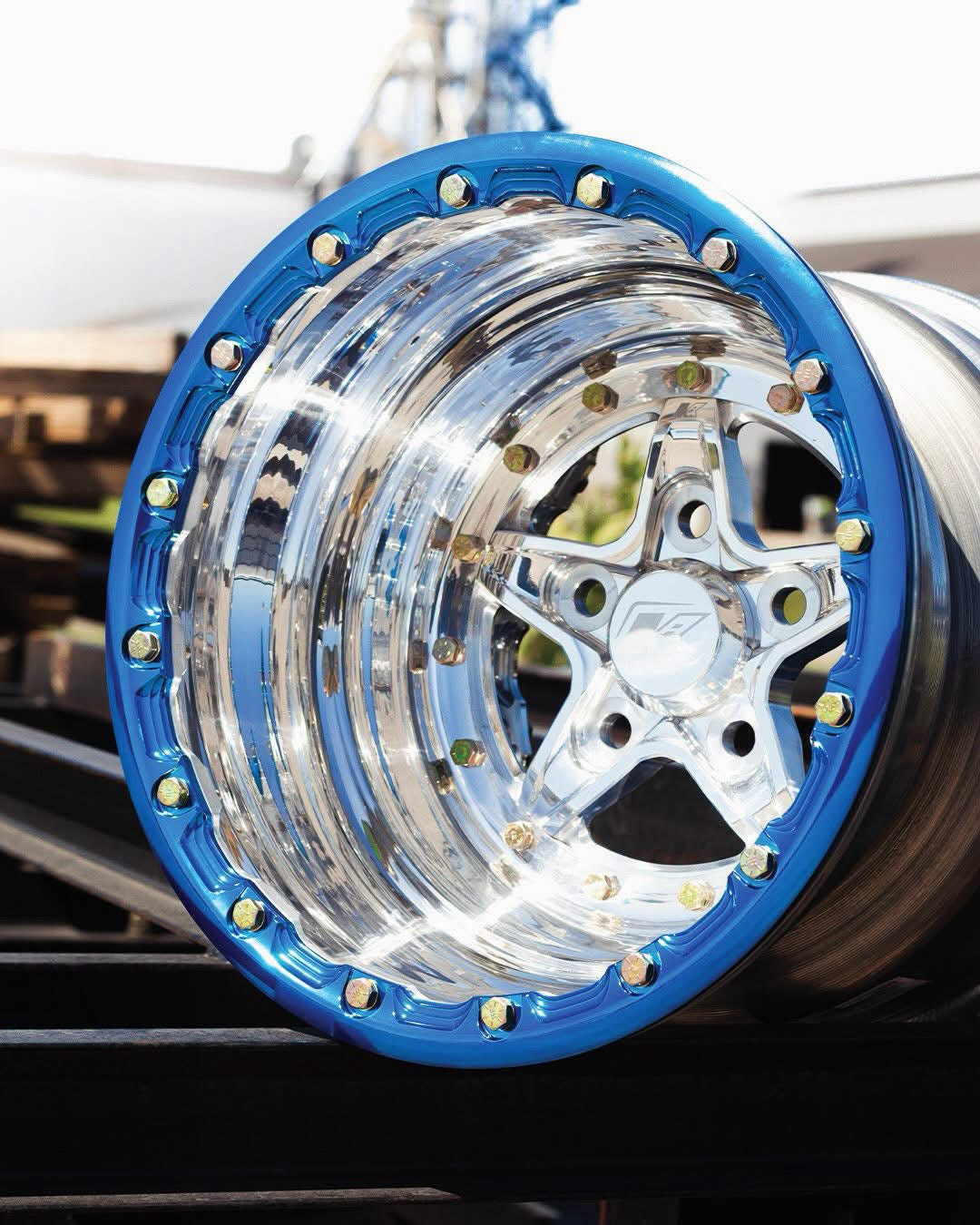 Keizer Aluminum Racing Wheels "Verbrand"  Double Beadlock, Polished