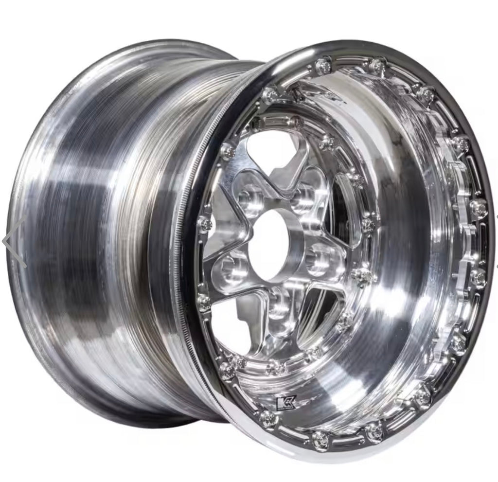 Keizer Aluminum Racing Wheels "Full House"  Single Beadlock, Polished