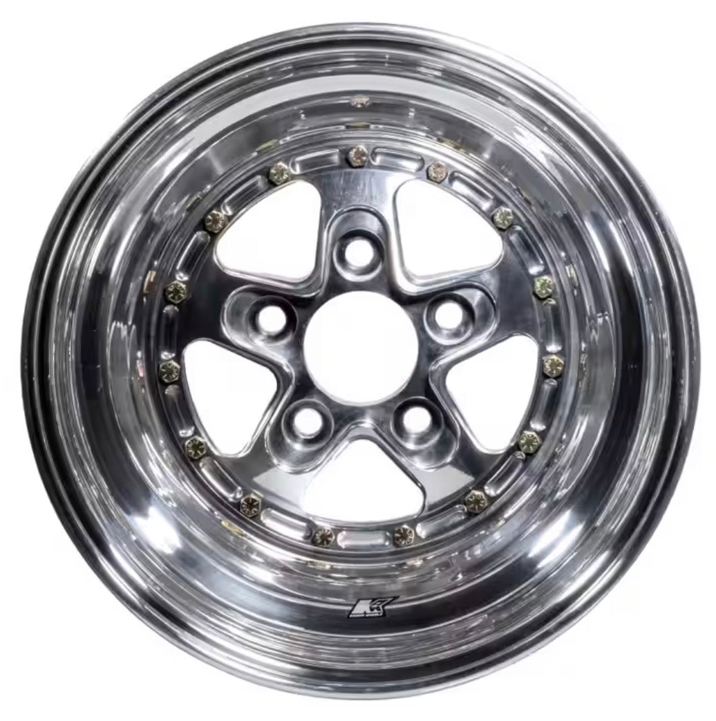 Keizer Aluminum Racing Wheels "Full House"  Non Beadlock, Polished